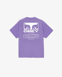 JUSTICE EVERYWHERE HEAVYWEIGHT T-SHIRT