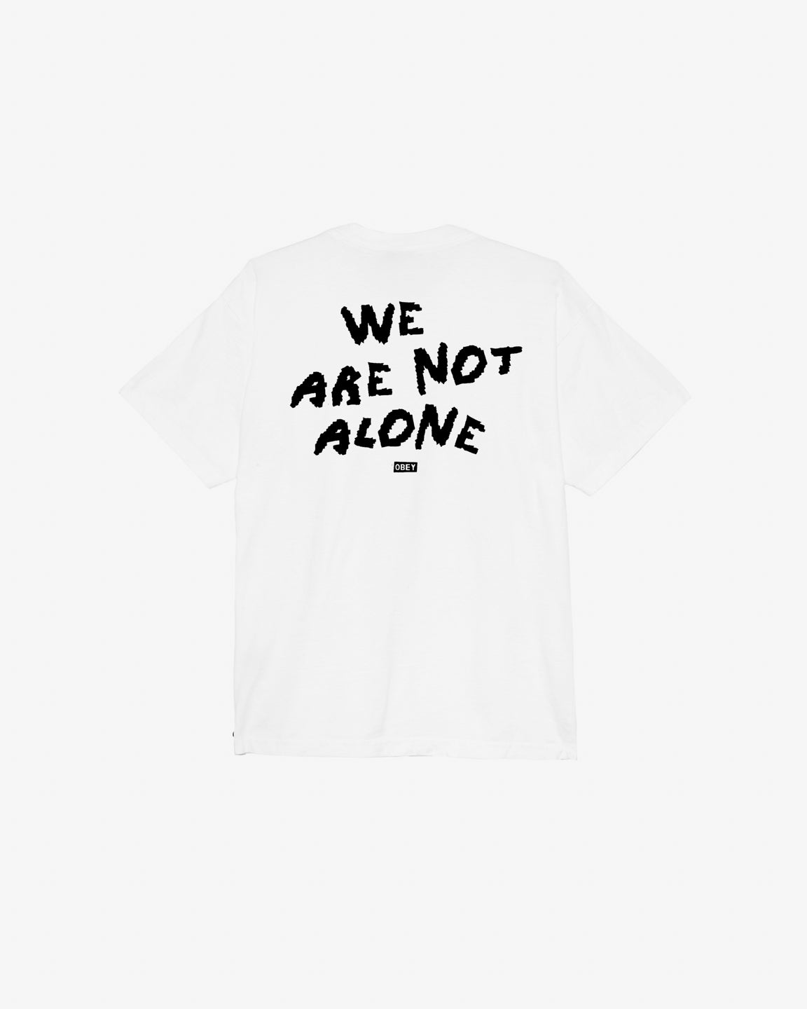 WE ARE NOT ALONE HEAVYWEIGHT T-SHIRT