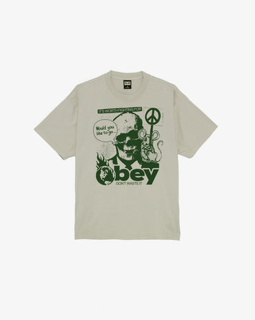 DONT WASTE IT HEAVYWEIGHT T-SHIRT