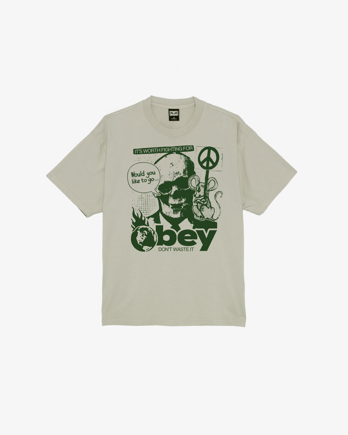 DONT WASTE IT HEAVYWEIGHT T-SHIRT