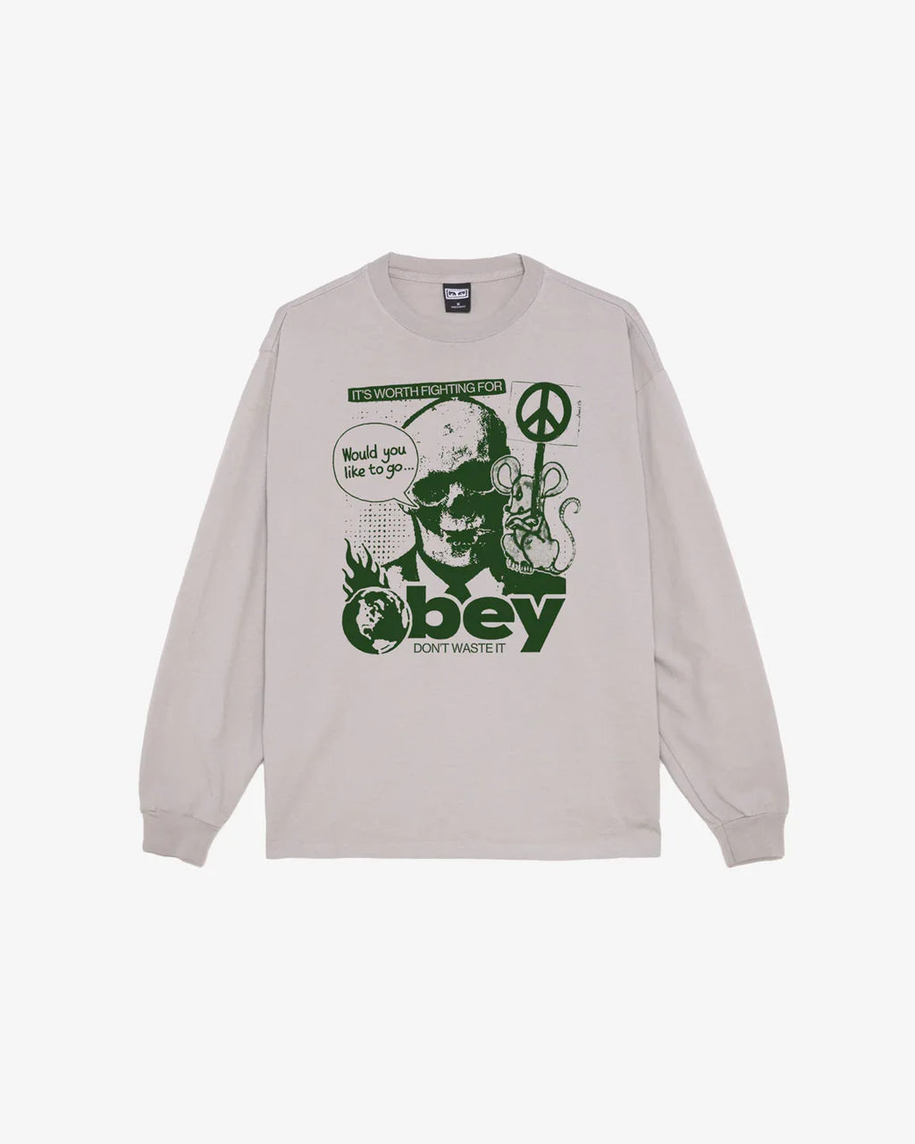 DONT WASTE IT HEAVYWEIGHT LS T-SHIRT - Four Street