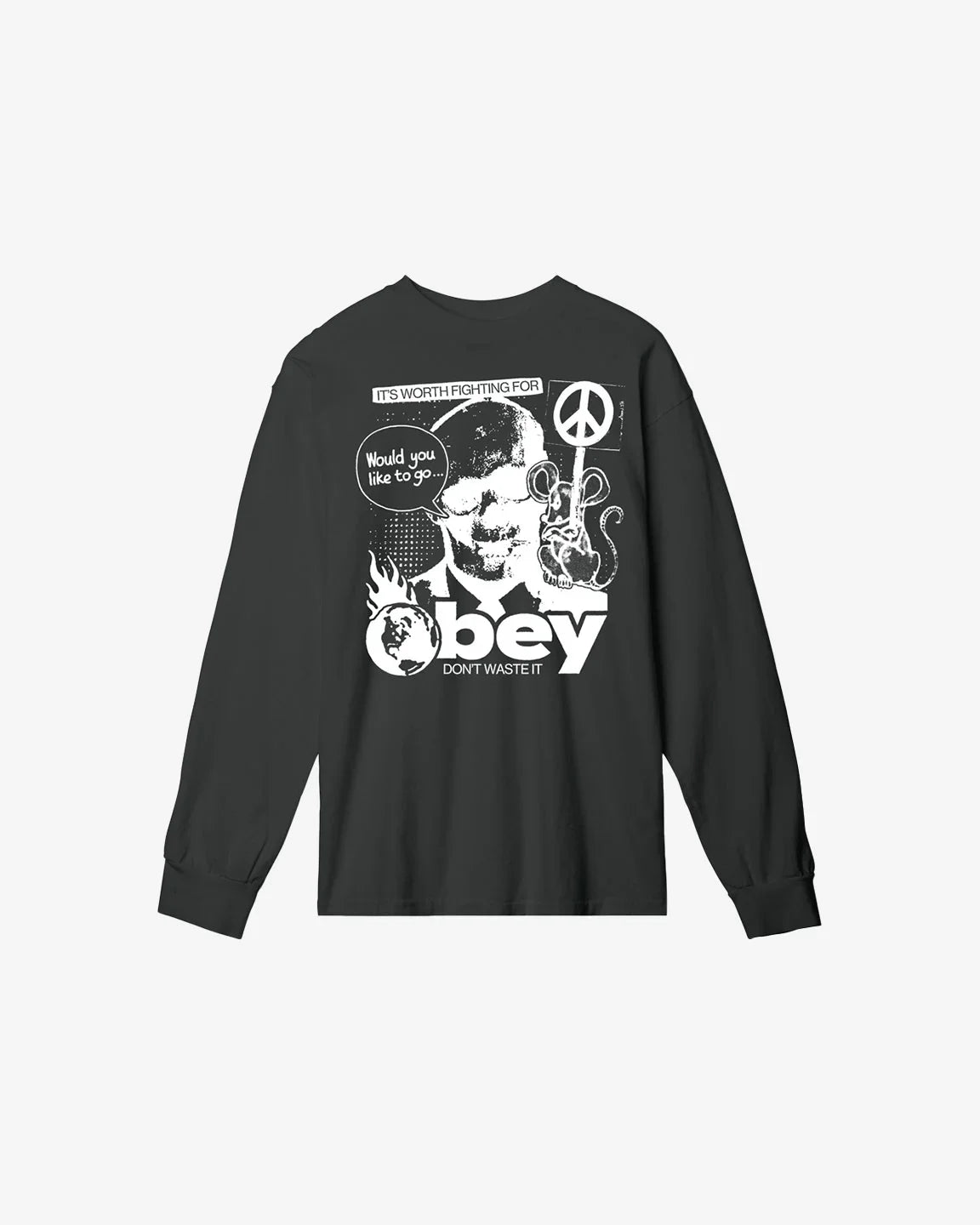 DONT WASTE IT HEAVYWEIGHT LS T-SHIRT