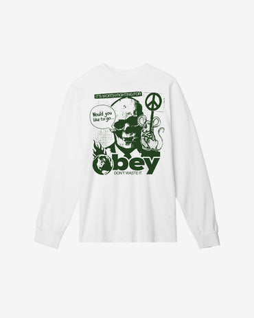 DONT WASTE IT HEAVYWEIGHT LS T-SHIRT