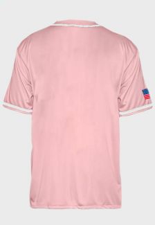 Camisa de Baseball League Prison Rosa