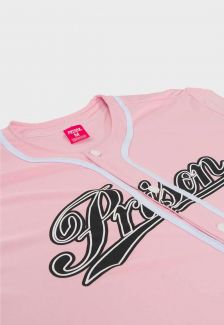 Camisa de Baseball League Prison Yorks Pink