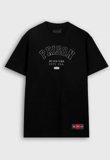 Camisa Streetwear Prison New York Usa Preta