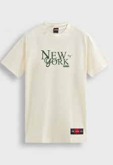 Camiseta Nyc Street Prison Offwhite