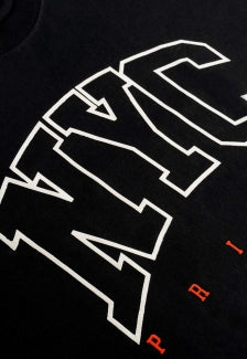 Camiseta New York Logo Prison Preta