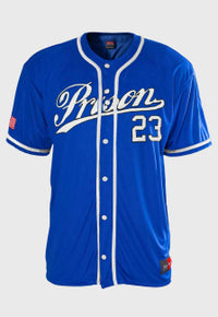 Camiseta Baseball Jersey Prison 23 Azul Royal