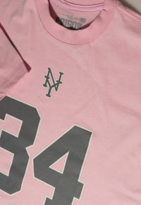 Camiseta Streetwear Prison Nova York Rosa 34