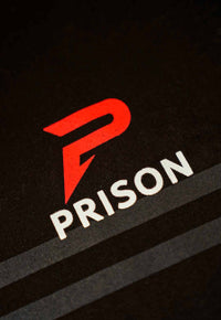 Camiseta Listrada Preta Prison Running Club