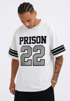 Camiseta Oversized Prison College 22