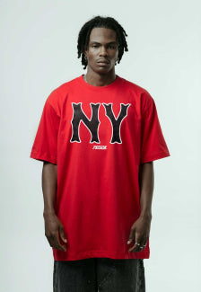 Camiseta Prison New York Street Vermelha