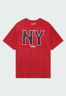 Camiseta Prison New York Street Vermelha