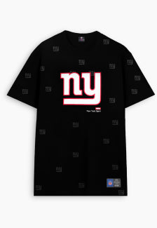 Camiseta Prison NFL Giants Logo Edition Preta
