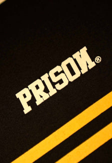 Camiseta Listrada Preta Prison Dual Colors