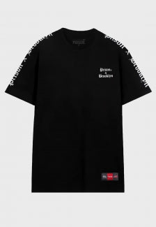 Camiseta Prison Raglan Brooklyn Preta