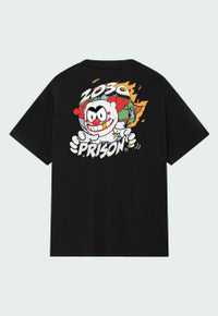 Camiseta Prison Super Clown Preta