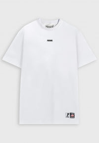 Camiseta  Prison White and Black Logo Premium Branca