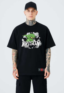 Camiseta Prison Wizard Preta