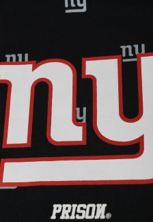 Camiseta Prison NFL Giants Logo Edition Preta
