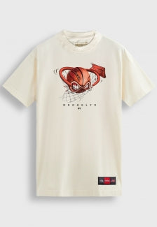 Camiseta Streetwear Off-White Prison Basketball Hoop