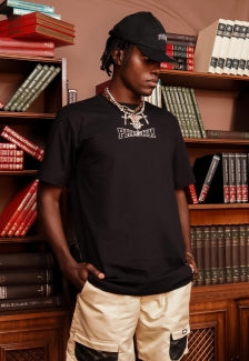 Camiseta Streetwear Prison Black and White distorted
