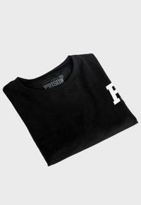 Camiseta Streetwear Prison Black Hype Logo