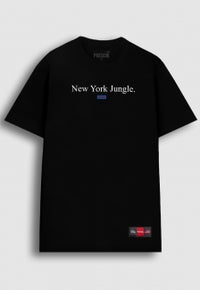Camiseta Streetwear Prison Black New York Jungle