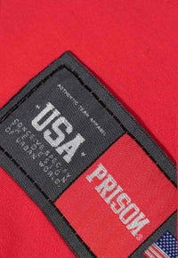Camiseta Streetwear Prison Clean P Red