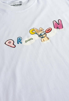 Camiseta Streetwear Prison Float Logo White