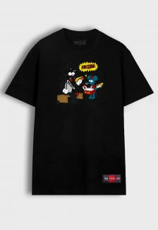 Camiseta Streetwear Prison Itchy & Scratchy