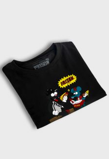Camiseta Streetwear Prison Itchy & Scratchy