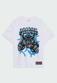 Camiseta Streetwear Prison Panther Branca