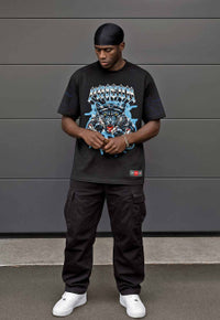 Camiseta Streetwear Prison Panther Preta