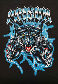 Camiseta Streetwear Prison Panther Preta