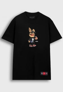 Camiseta Streetwear Prison Rabbit Black