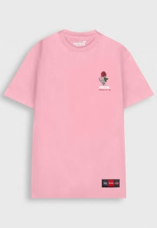 Camiseta Streetwear Prison Skull Rose