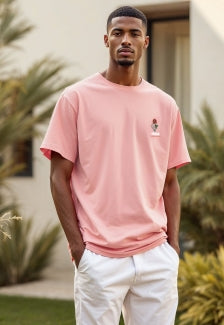 Camiseta Streetwear Prison Skull Rose
