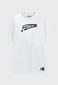 Camiseta  Streetwear Prison White And Black Ski Branca