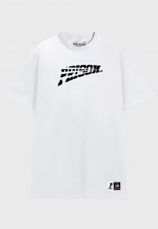 Camiseta  Streetwear Prison White And Black Ski Branca
