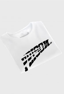 Camiseta  Streetwear Prison White And Black Ski Branca