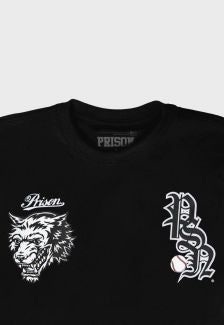 Camiseta Streetwear Prison logo Baseball