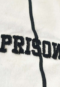 Camiseta Listrada Prison New York Jersey Bordada