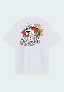 Camiseta Prison Super Clown Branca