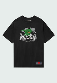 Camiseta Prison Wizard Preta