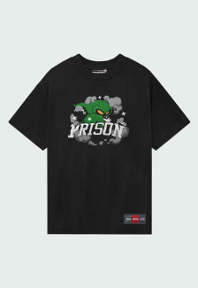 Camiseta Prison Wizard Preta