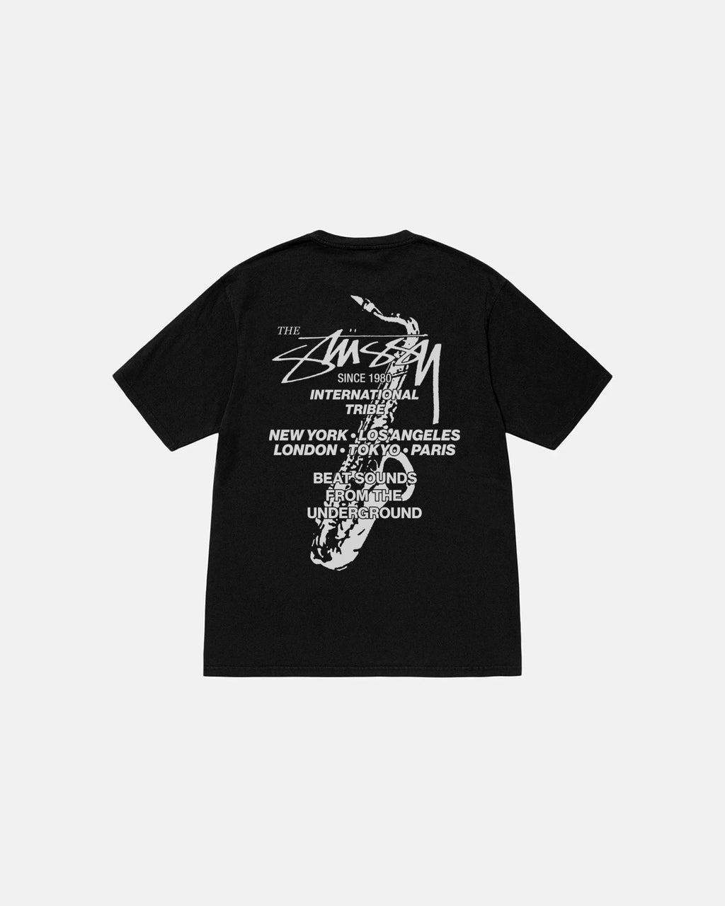 BEAT SOUNDS TEE PIGMENT DYED - Four Street