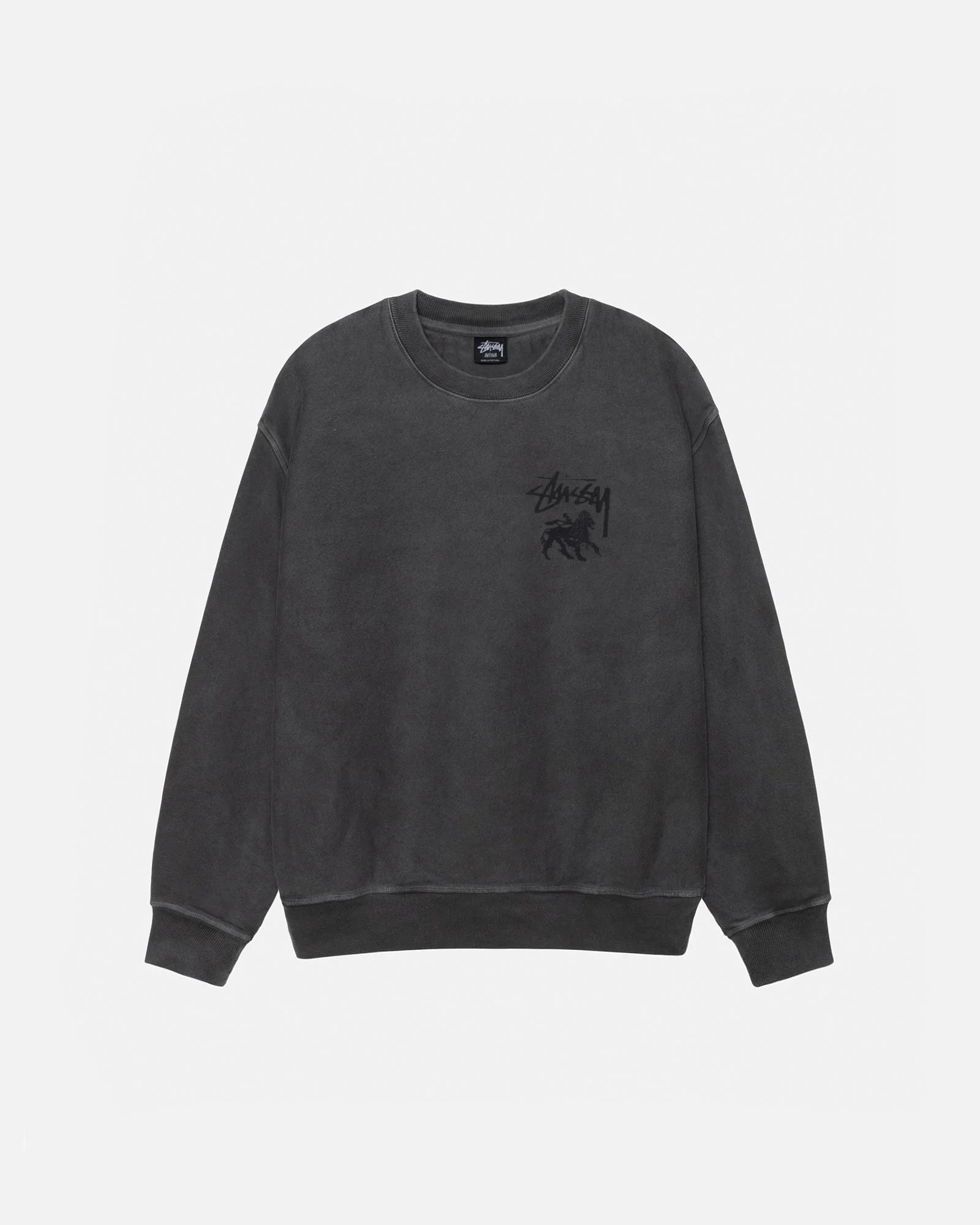 RASTA LION CREW PIGMENT DYED - Four Street