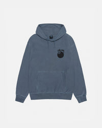 8 BALL HOODIE PIGMENT DYED